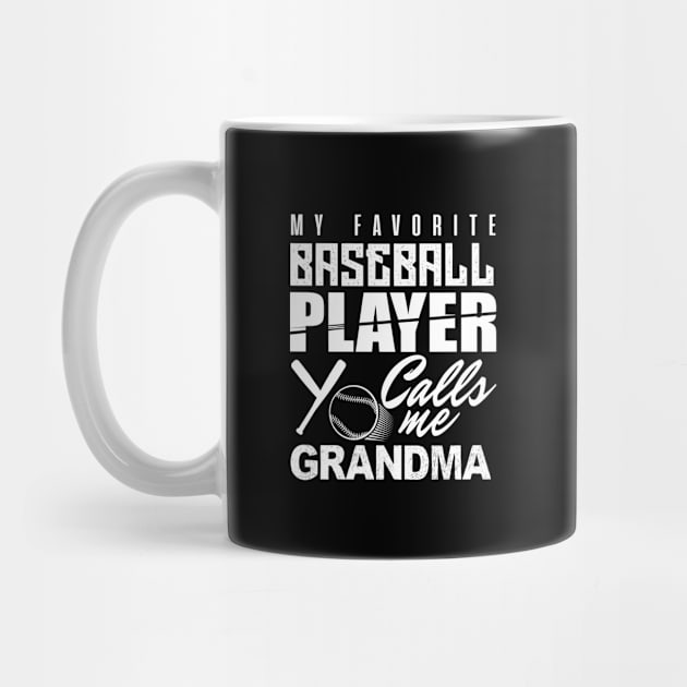 'My Favorite Player Calls Me Grandma' Balls Gift by ourwackyhome